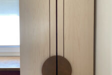 Dining room – Maple, Cherry, copper details. Dining room storage 2